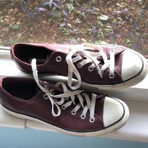 Chuck Taylor All Star Leather Burgundy